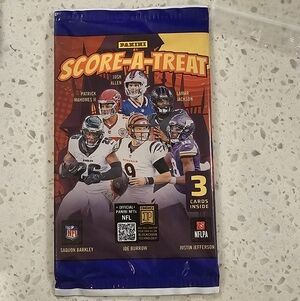 Panini NFL Score-A-Treat Pack - Purple, Orange, Blue